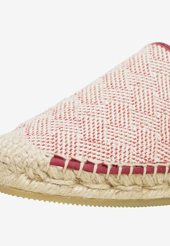 Henry Stevens Espadrilles 'Taylor W EP' in Rood