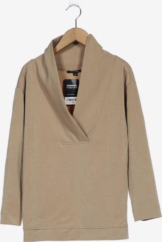 COMMA Sweatshirt & Zip-Up Hoodie in XS in Beige: front