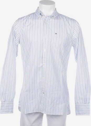 TOMMY HILFIGER Freizeithemd / Shirt / Polohemd langarm S in Blau: predná strana