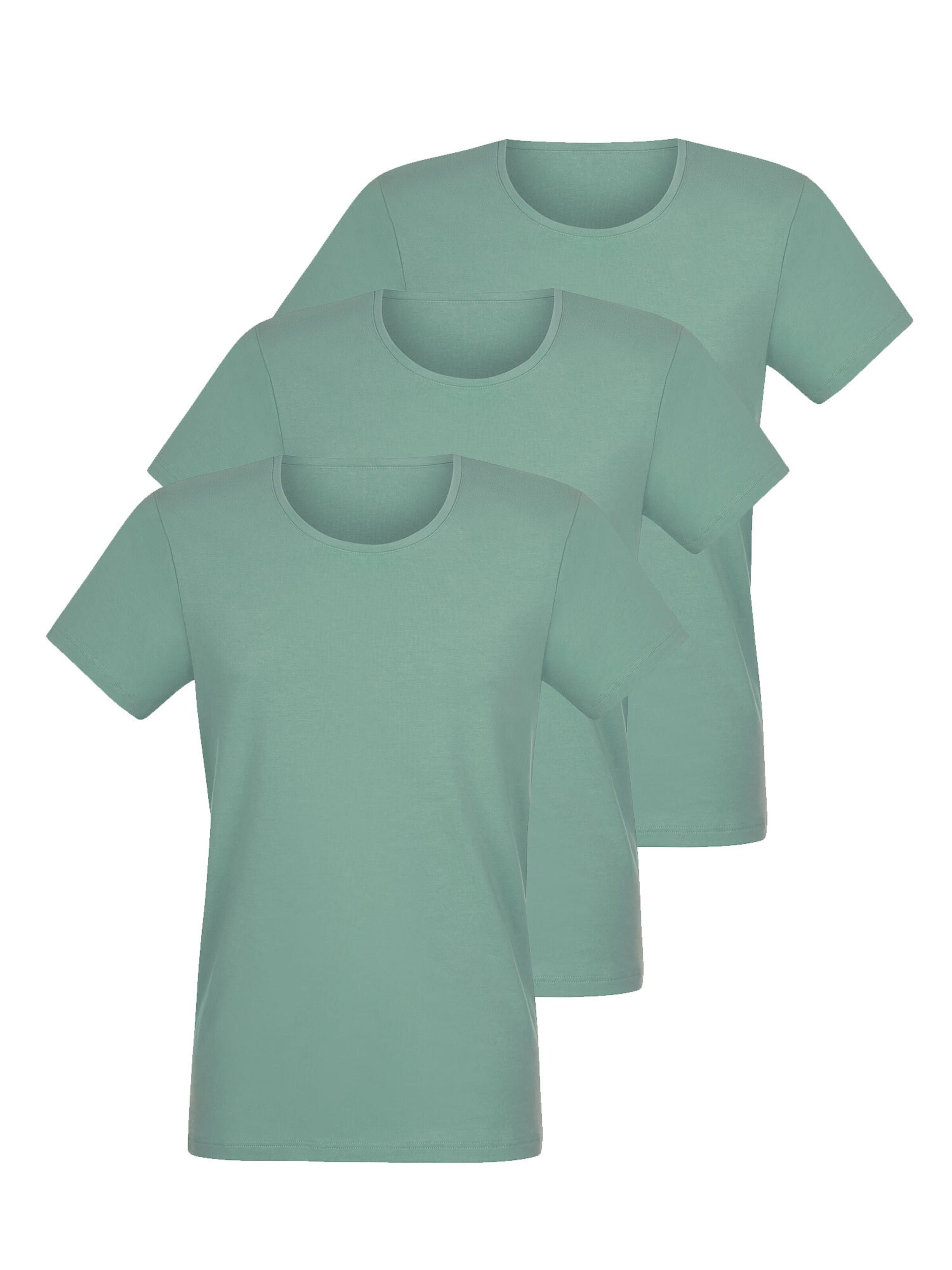 Lisca Undershirt 'Odysseus' in Green: front