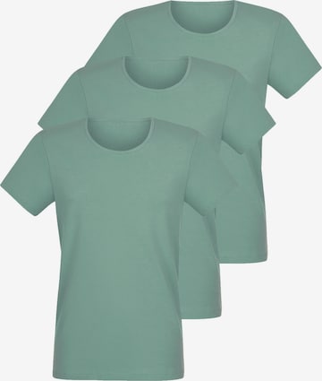 Lisca Undershirt 'Odysseus' in Green: front