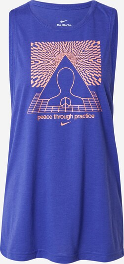 NIKE Haut de sport en bleu roi / rose, Vue avec produit