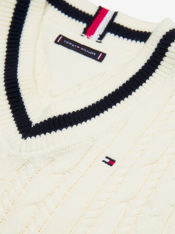 TOMMY HILFIGER Sweter w kolorze biały: przód