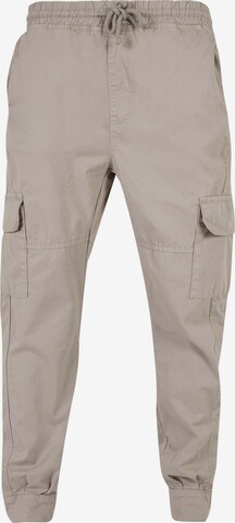 Pantalon cargo Urban Classics en gris : devant