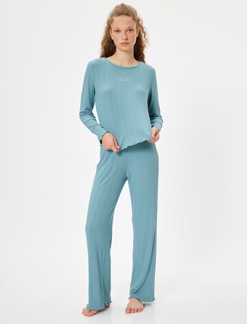 Koton Pajama pants in Blue