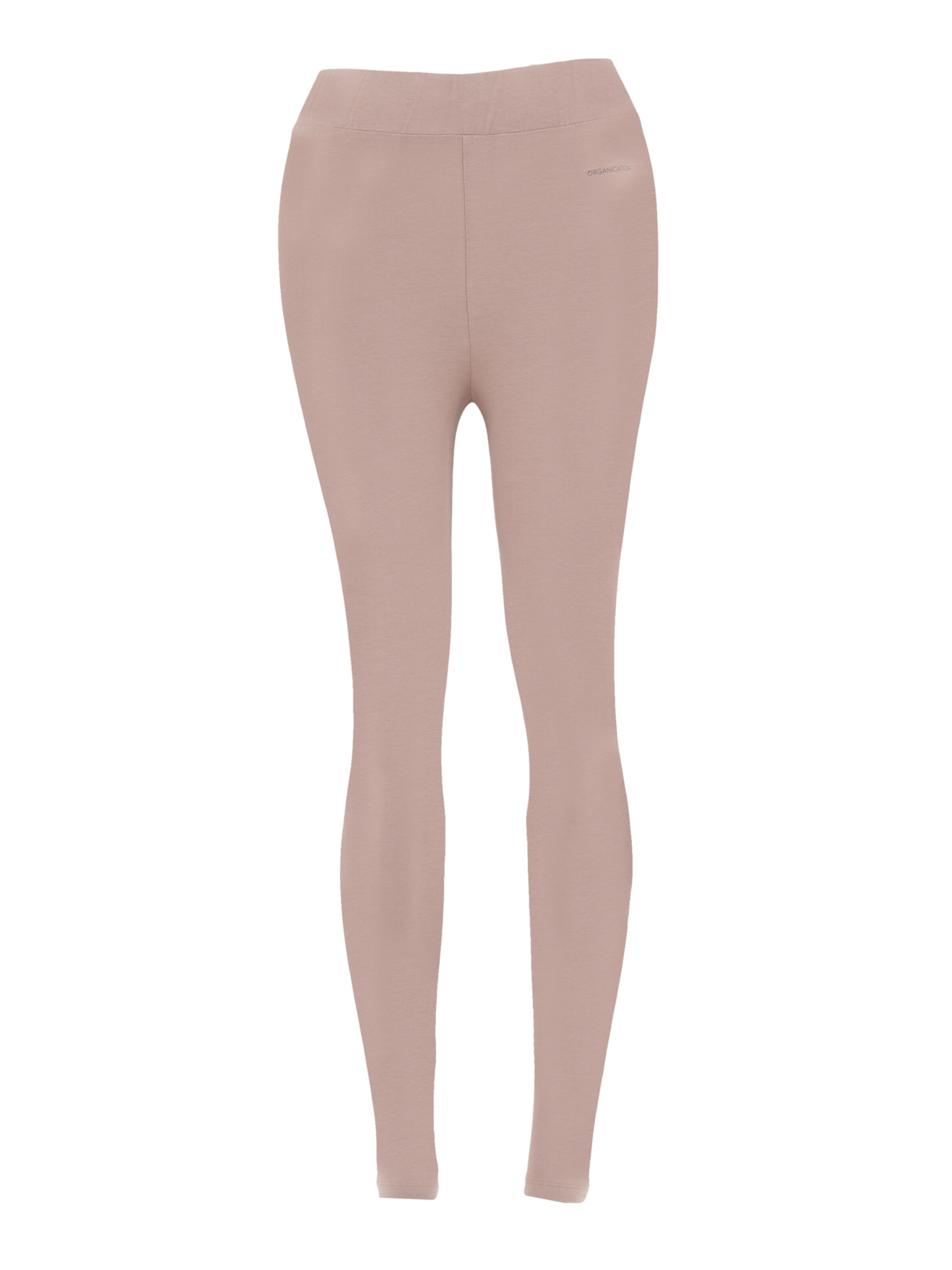 Organication Leggings in mokka, Produktansicht