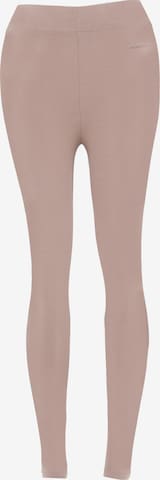 Organication Leggings in Braun: Vorderseite