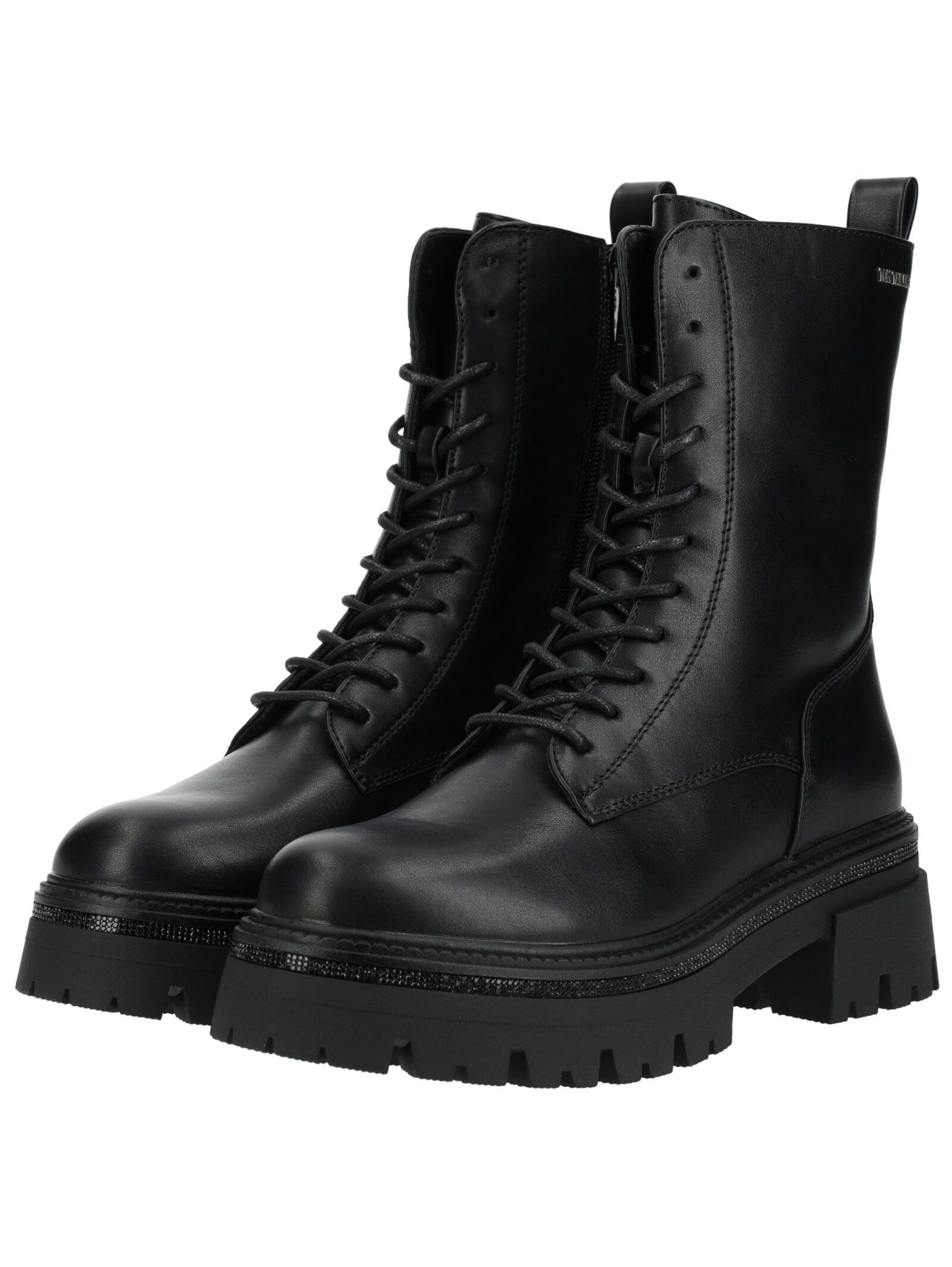 Stivaletto stringato di TOM TAILOR in nero