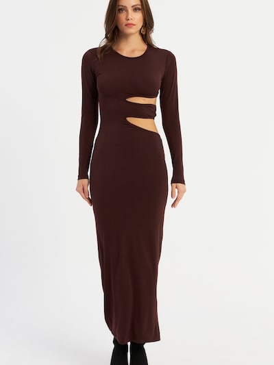 Cool & Sexy Šaty - tmavohnedá, Produkt