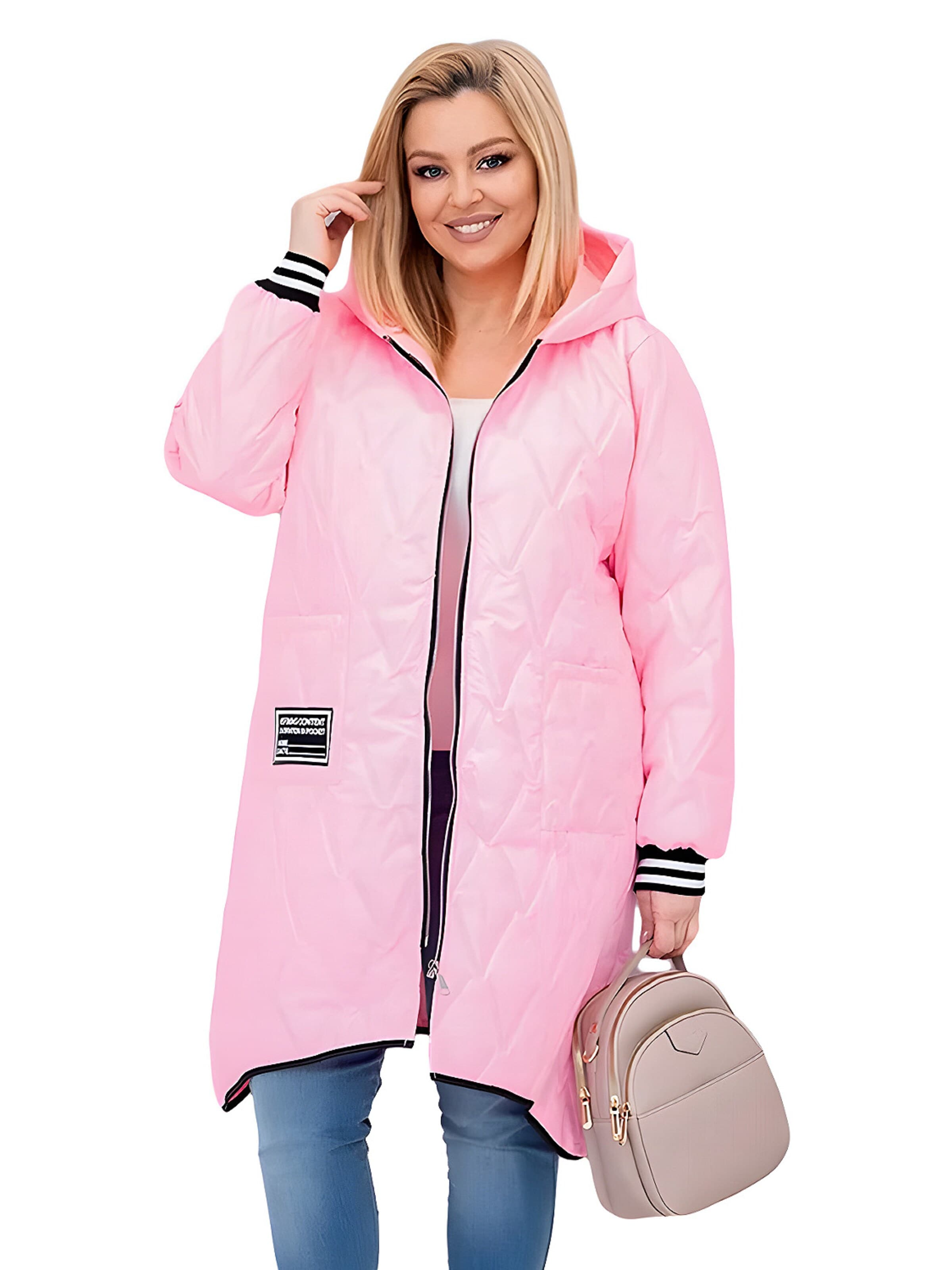 Lumera Tussenmantel in Roze: voorkant