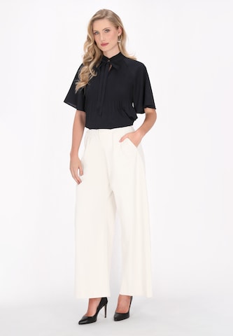 DreiMaster Klassik Blouse 'Classic Look' in Blauw