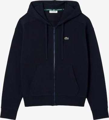 LACOSTE Sweatjacke in Blau: Vorderseite