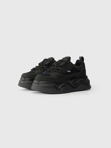 BUFFALO Låg sneaker 'ORBIT' i svart: framsida