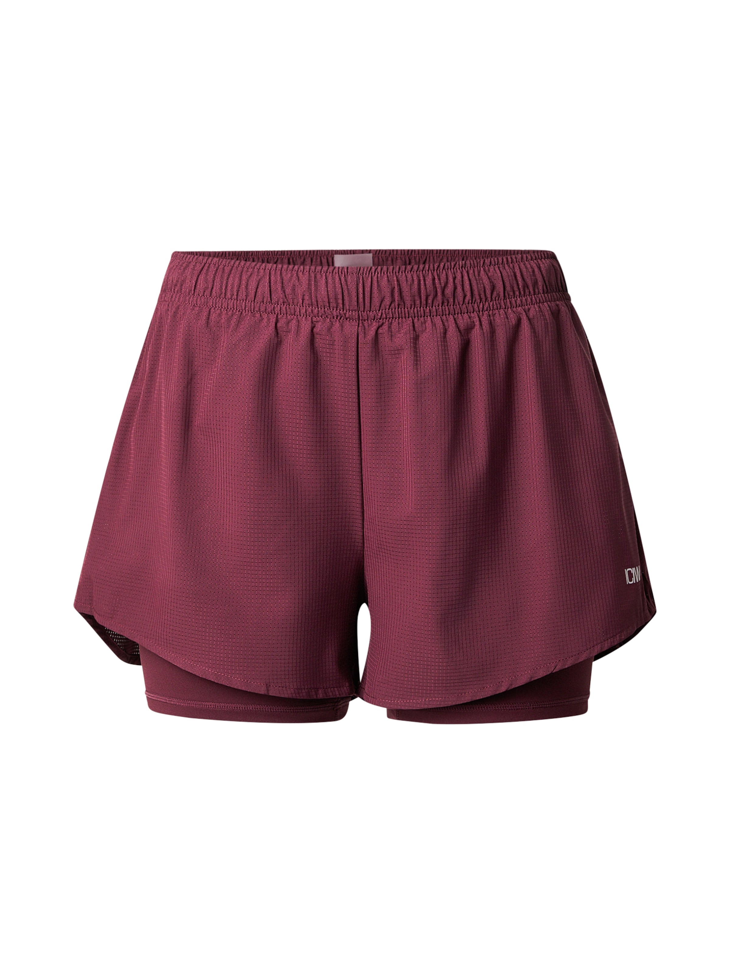 ICANIWILL tavaline Spordipüksid 'Mirage', värv punane: eest vaates