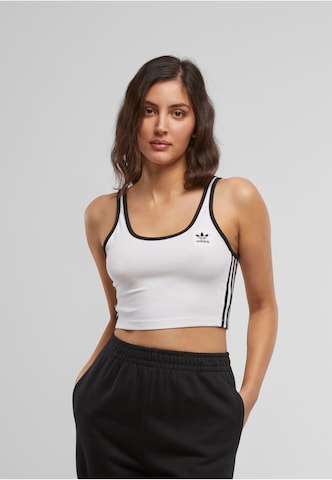 Top 'Adicolor' di ADIDAS ORIGINALS in bianco