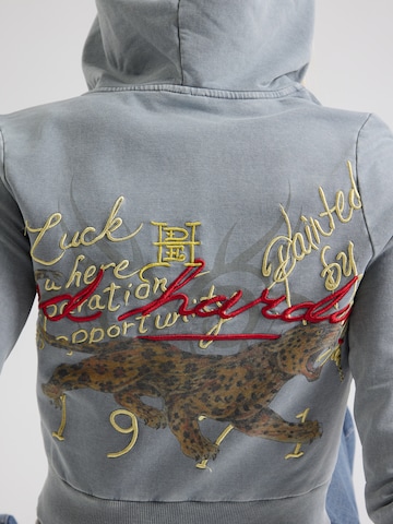 Ed Hardy Sweat jacket in Grey