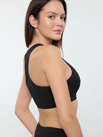 Trendyol Bustier Wäsche-Sets in Schwarz