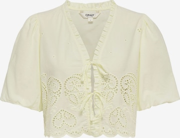 ONLY Bluse 'ONLBryson' i gul: forside