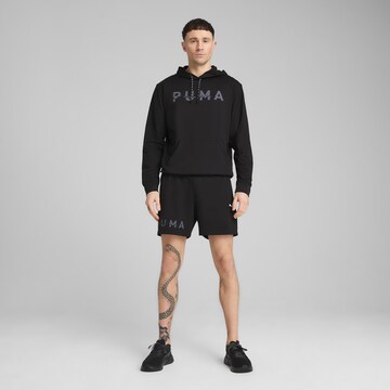 Regular Pantalon de sport PUMA en noir