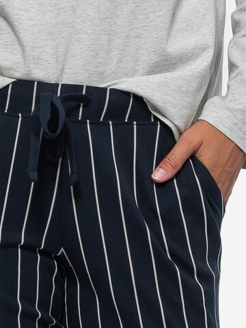 SCHIESSER Pyjama 'Organic Cotton' in Grijs