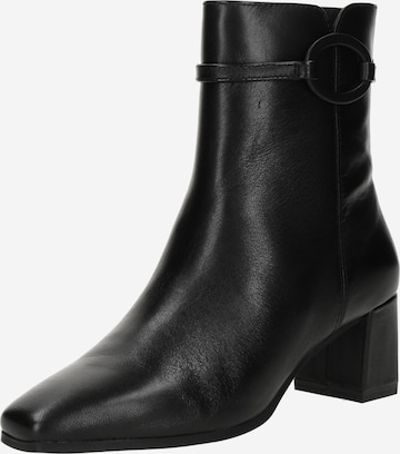 Bottines 'TRACY' CAPRICE en noir : devant