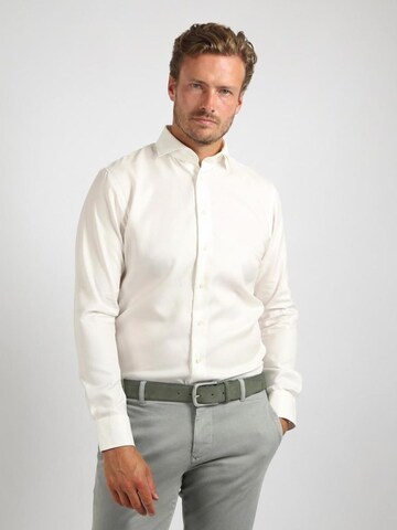 Profuomo Slim Fit Hemd‌‌‌‌ in Weiß