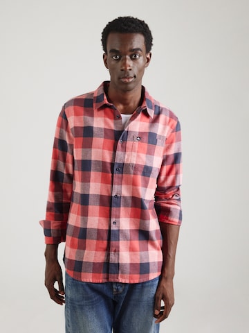QUIKSILVER Regular fit Funkcionális ing 'MOTHERFLY' - piros: elől