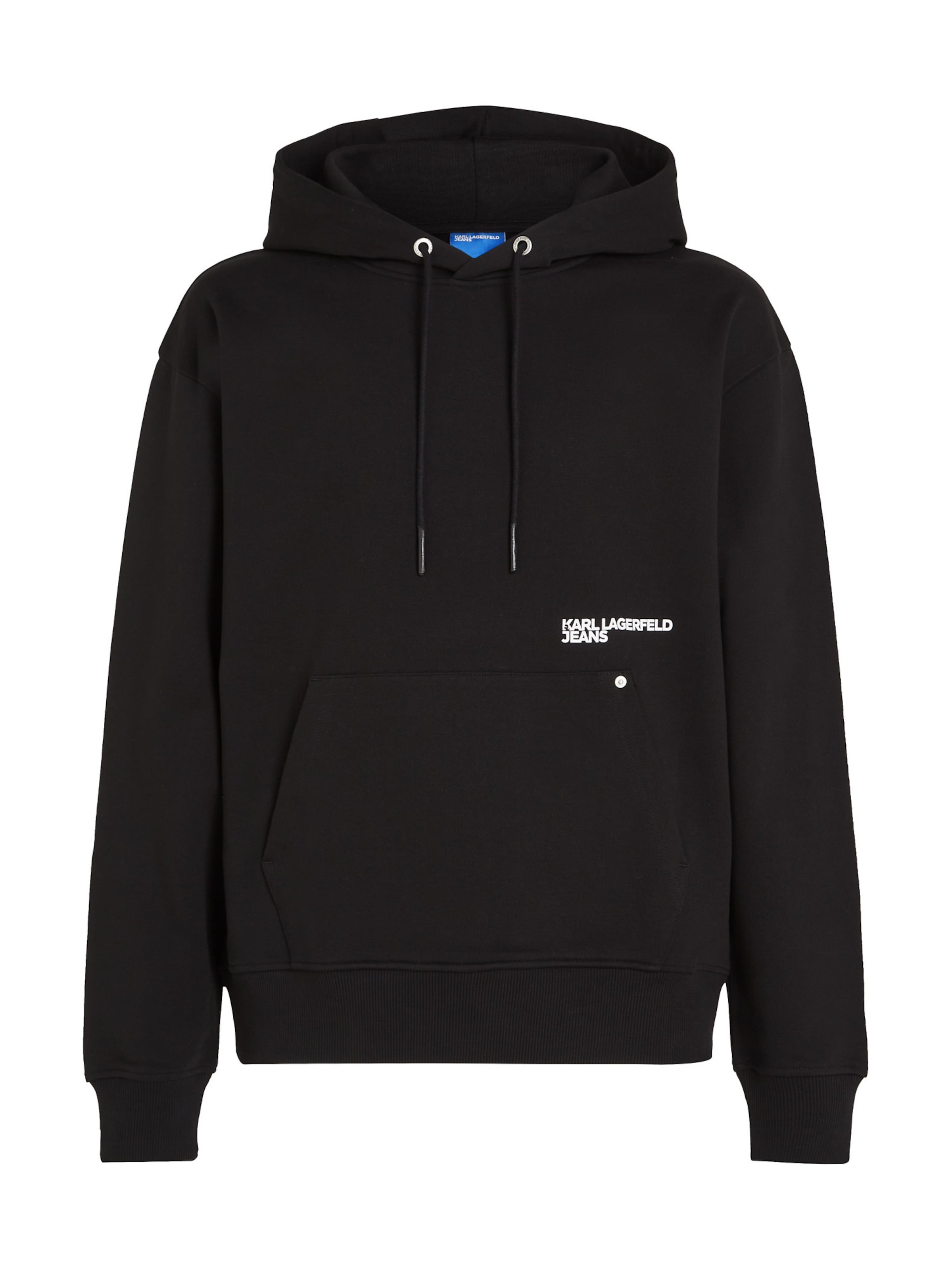 KARL LAGERFELD JEANS Pulóver - fekete: elől