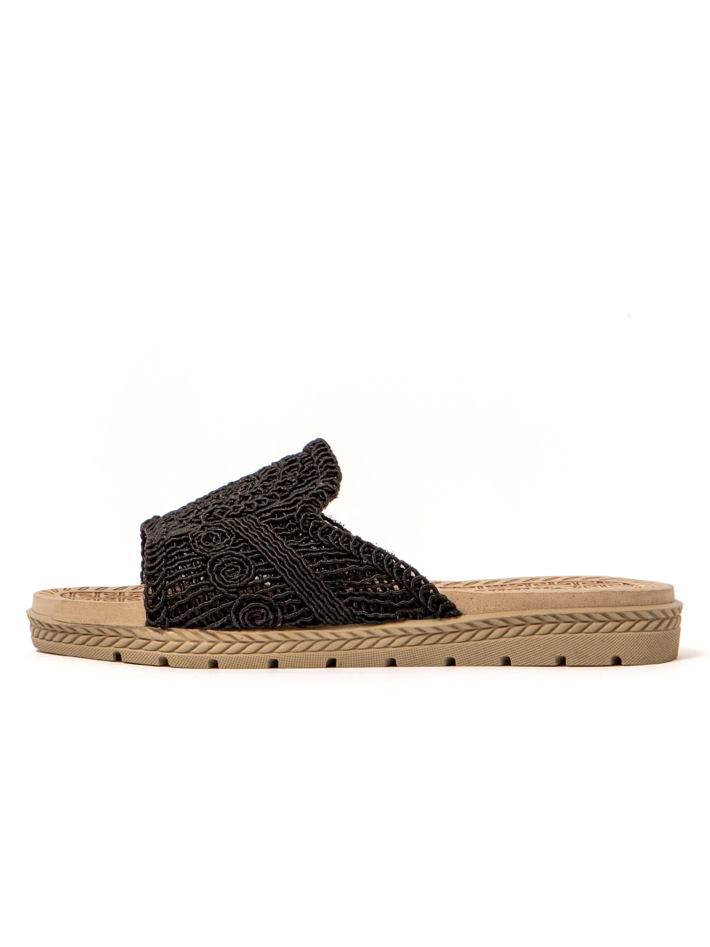 Brasileras - Sandalias 'Bohooz' en negro: frente