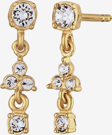 Boucles d'oreilles ELLI en or : devant