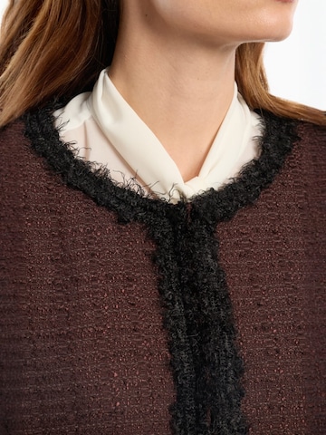 Ana Alcazar Between-season jacket 'Enanoris' in Brown