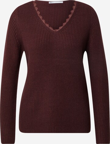 ONLY Pullover 'JENNIE' in Rot: predná strana