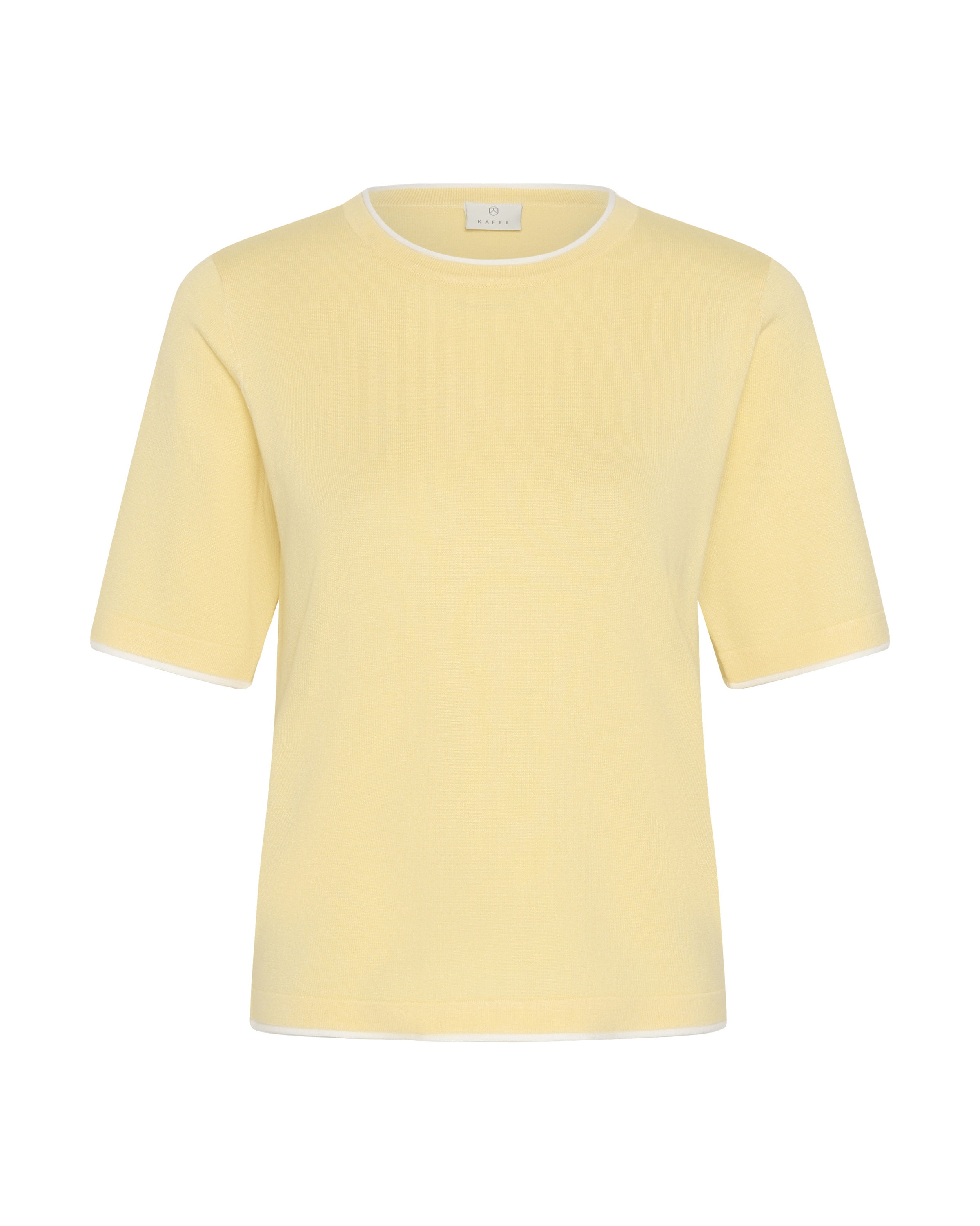 Kaffe Sweter 'KAlizza' w kolorze żółty: przód