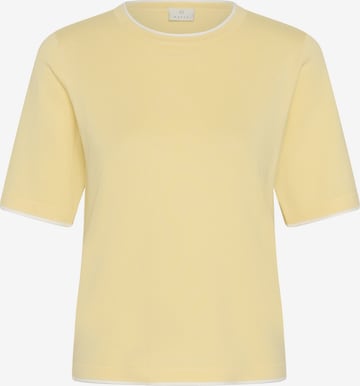 Kaffe Sweter 'KAlizza' w kolorze żółty: przód