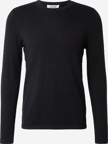 DRYKORN Pulóver 'IRMINO 10' - fekete: elől