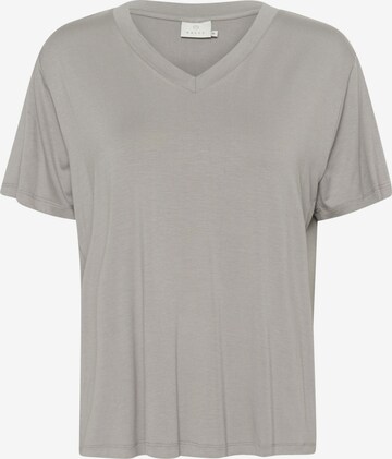 T-shirt Kaffe en gris : devant