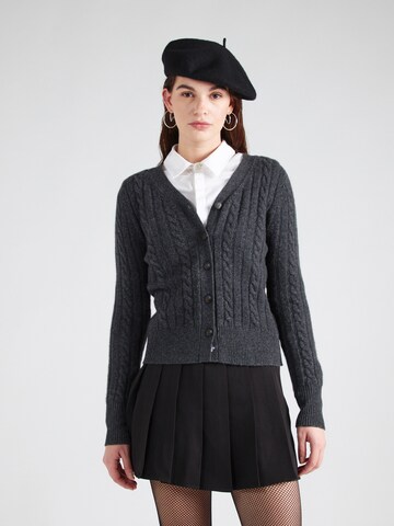 Cardigan 'CLASSIC' Pure Cashmere NYC en gris : devant