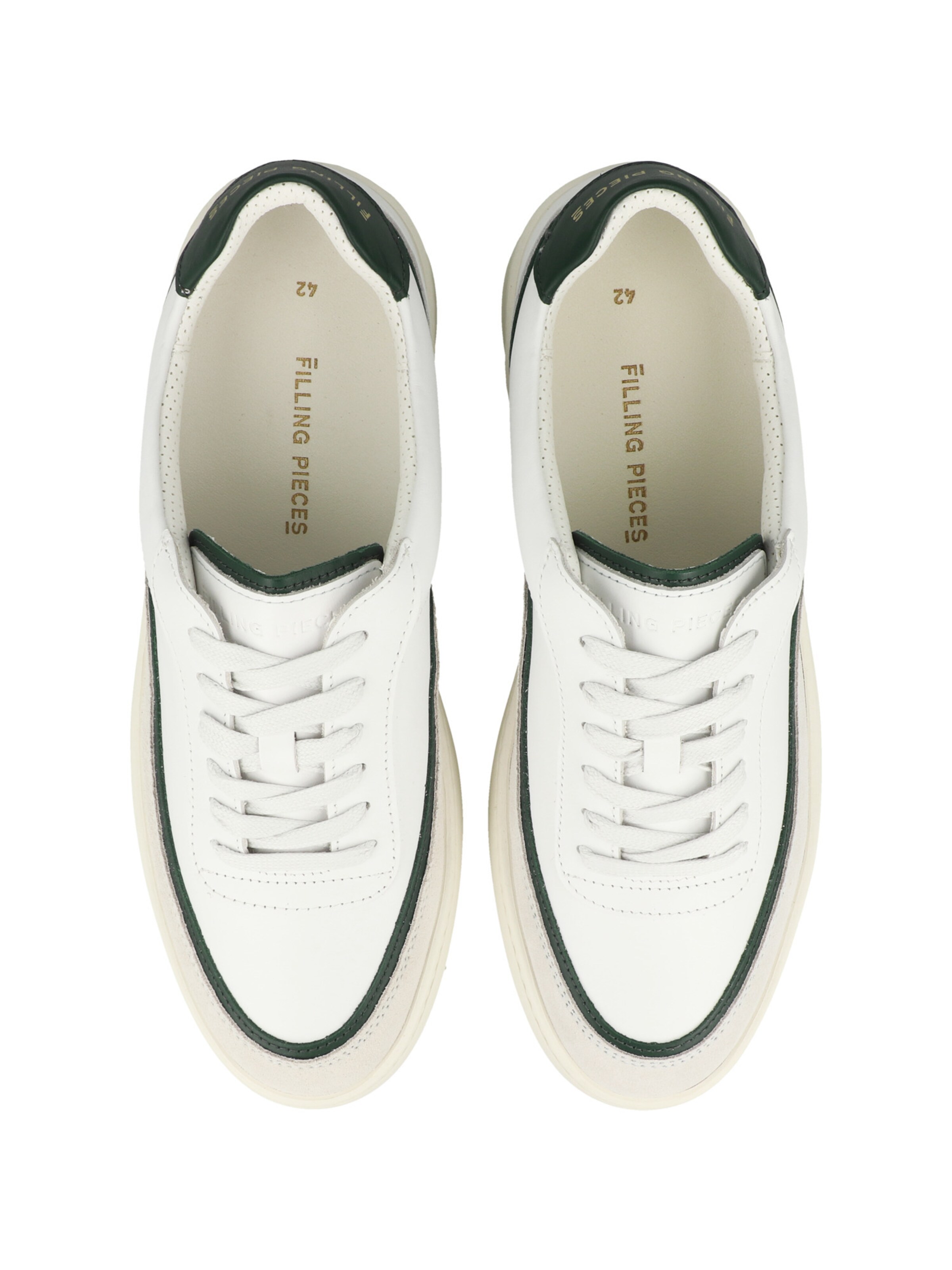 Baskets basses Filling Pieces en blanc