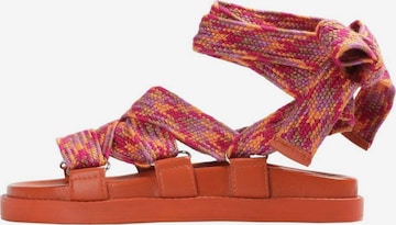 Scalpers Sandal i brun: framsida