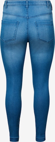 Zizzi Skinny Jeans 'Amy' in Blauw