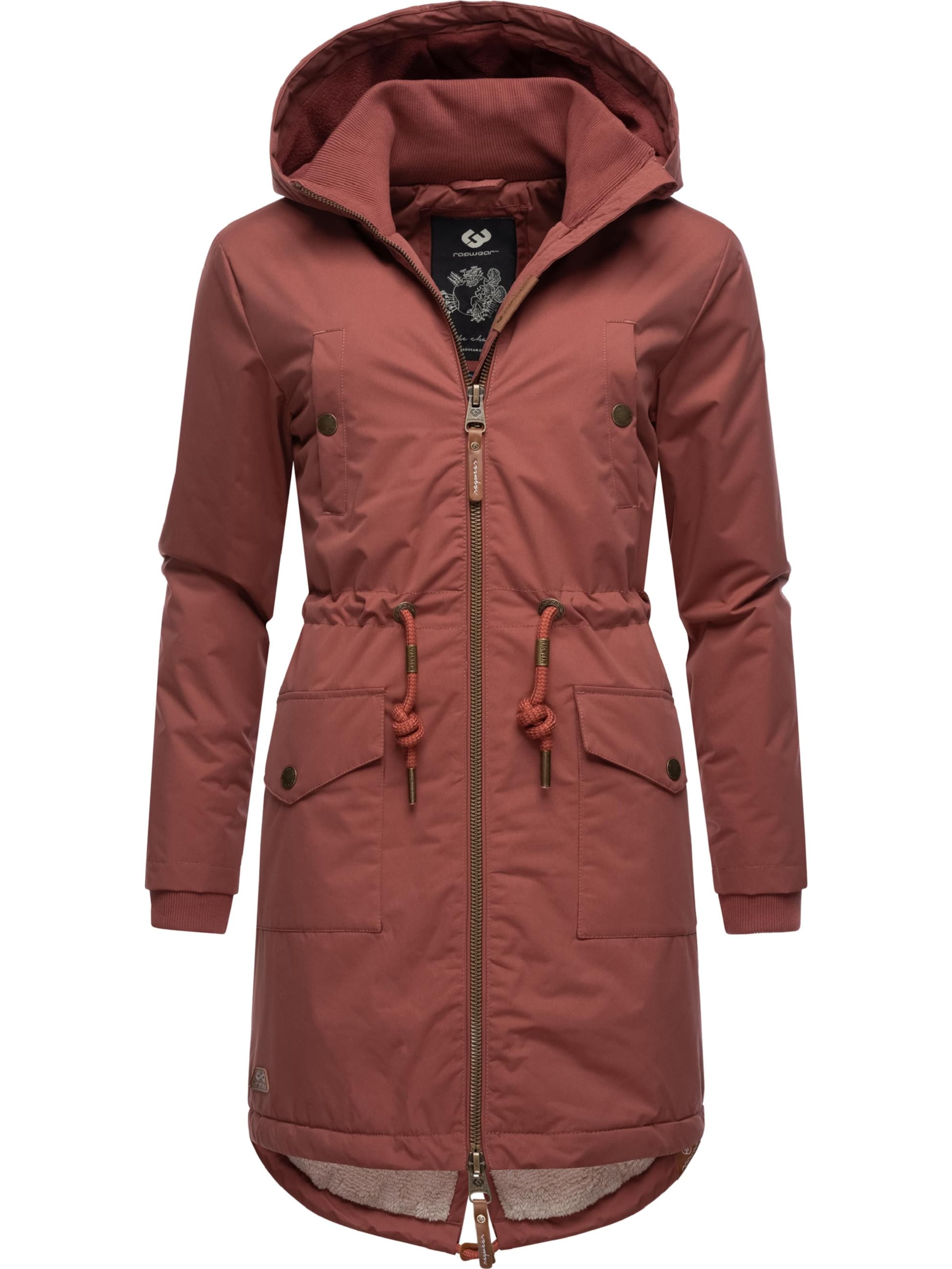 Parka d’hiver 'Crescend' Ragwear en marron
