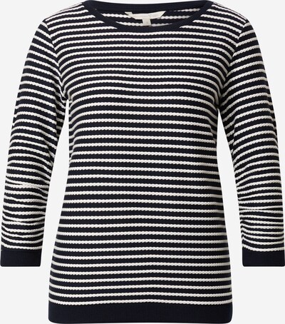 TOM TAILOR DENIM Mikina - čierna / biela, Produkt