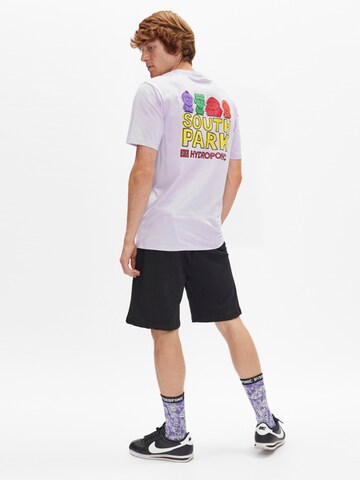 hydroponic - Camiseta 'Hydroponic x South Park Regular-Fit Colors Graphic T-Shirt' en lila