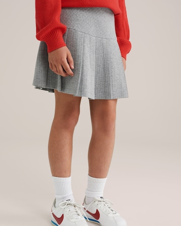WE Fashion Skirt in Grey: front