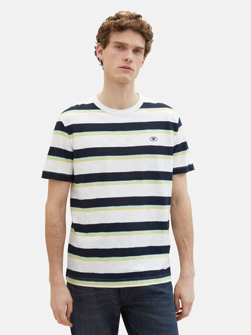 TOM TAILOR T-shirt i vit: framsida