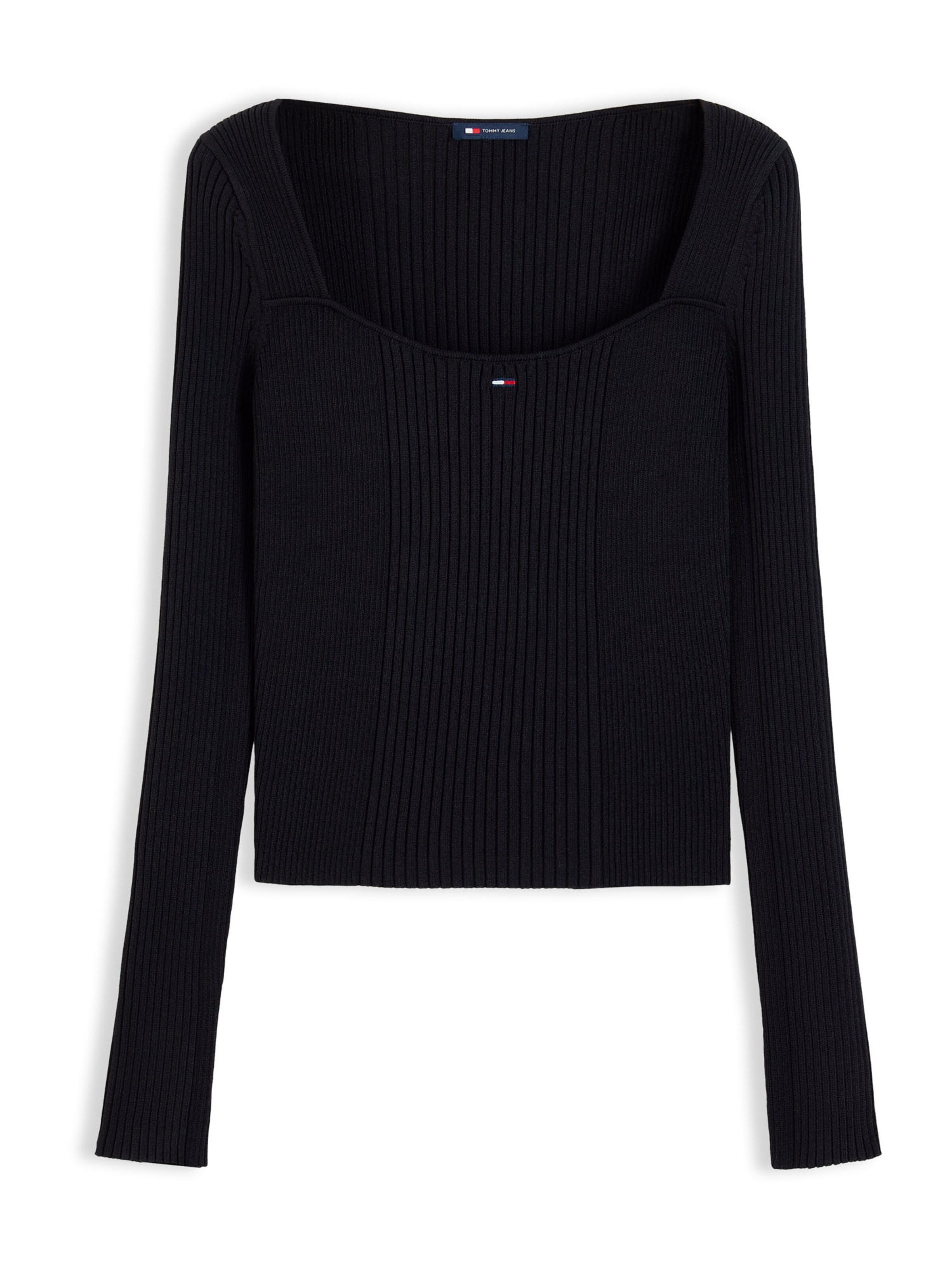 Tommy Jeans Sweter w kolorze czarny: przód