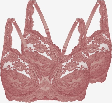 sassa BH 'CLASSIC LACE' in Roze: voorkant
