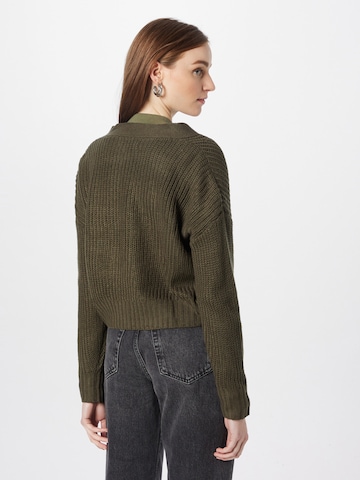 Denim Project Knit Cardigan in Green