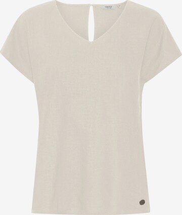 Oxmo Blouse 'Oxsabine' in Beige: front