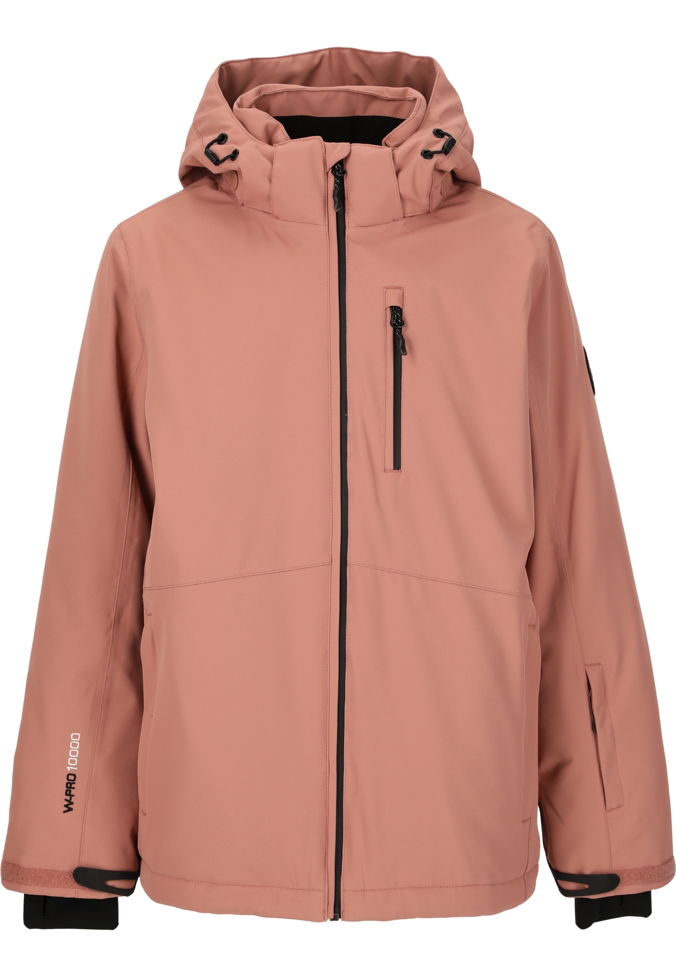 Whistler Jacke Drizzle in Braun: Vorderseite